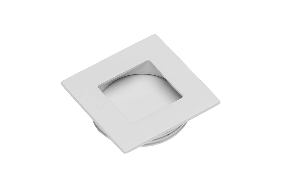 UZ-00B226-10 Ручка врезная 35 мм Белый Металл GTV