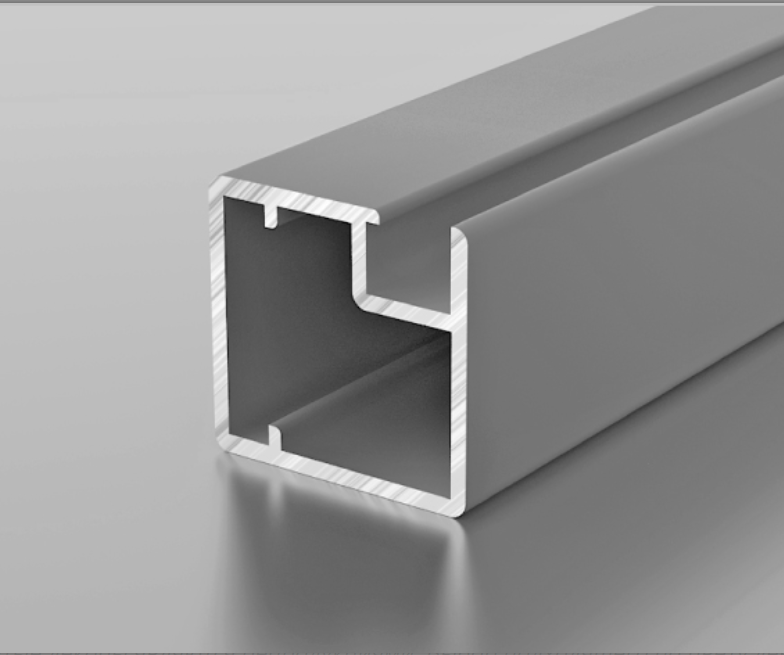 Профиль фасадный NF-05  (F1-17) Алюминий Матовый 3 м (профиль рамочный узкий) 