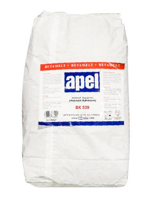 Клей расплав APEL BK539 на основе ЭВА 190-220  гр. (высокотемпер.) 25 кг