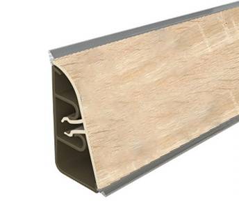 Плинтус Дуб Сонома 3230 АР740 (3м) - 3 000мм пластик Korner 