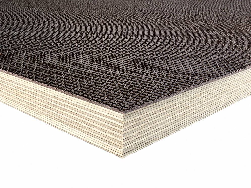 Фанера ламинированная 18 мм SyPly 2 440х1 220мм ФСФ сорт 1/1 F/W (гладкая/сетчатая) Серый  