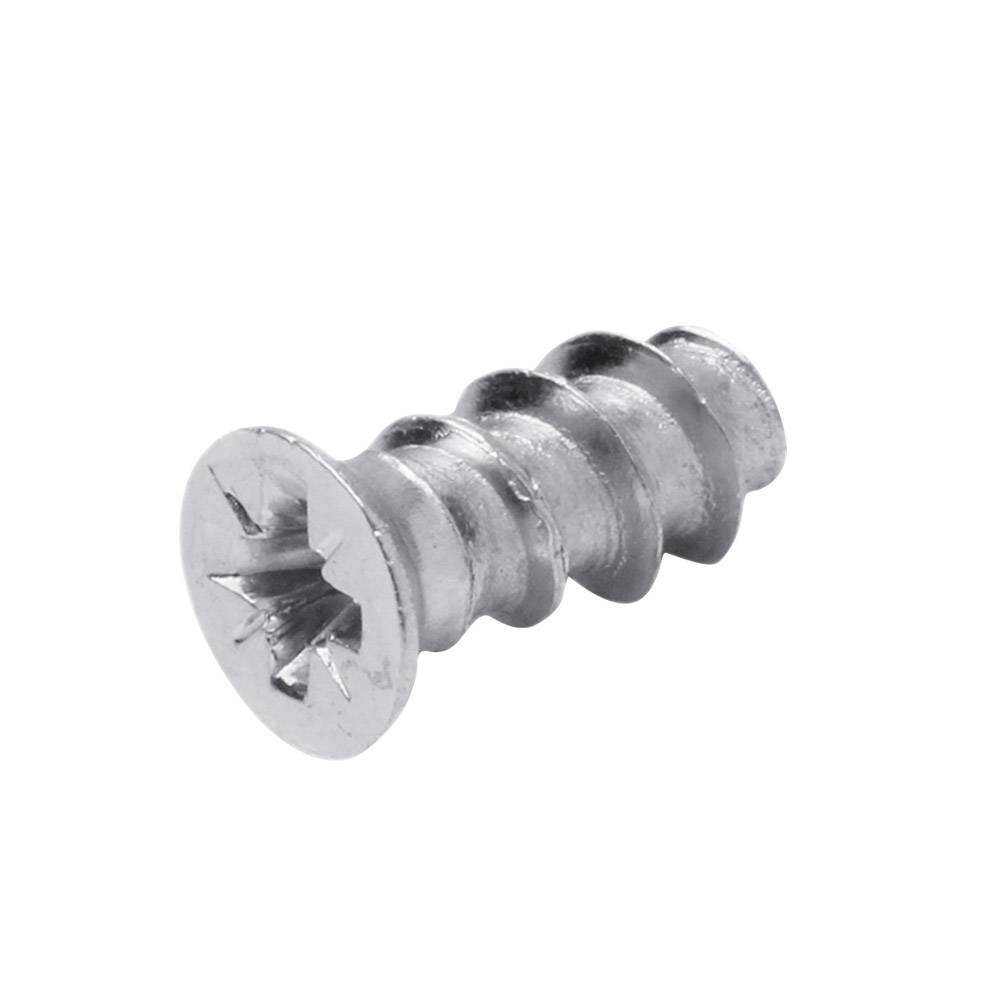 Евровинт 6,3х16 потайная головка хром Китай 