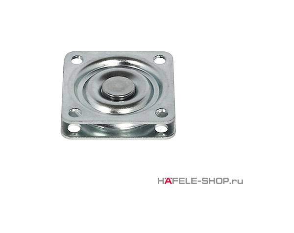 Поворотный диск, подставка 50 кг под TV d=57 цинк Hafele 646.12.103