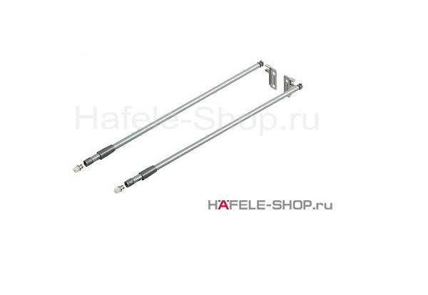 Комплект релингов Hafele для метабоксов 500 Серый 