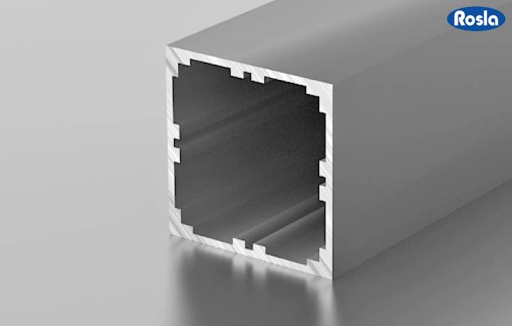 Труба квадратная Росла М 1-04 анодированный 3 м 