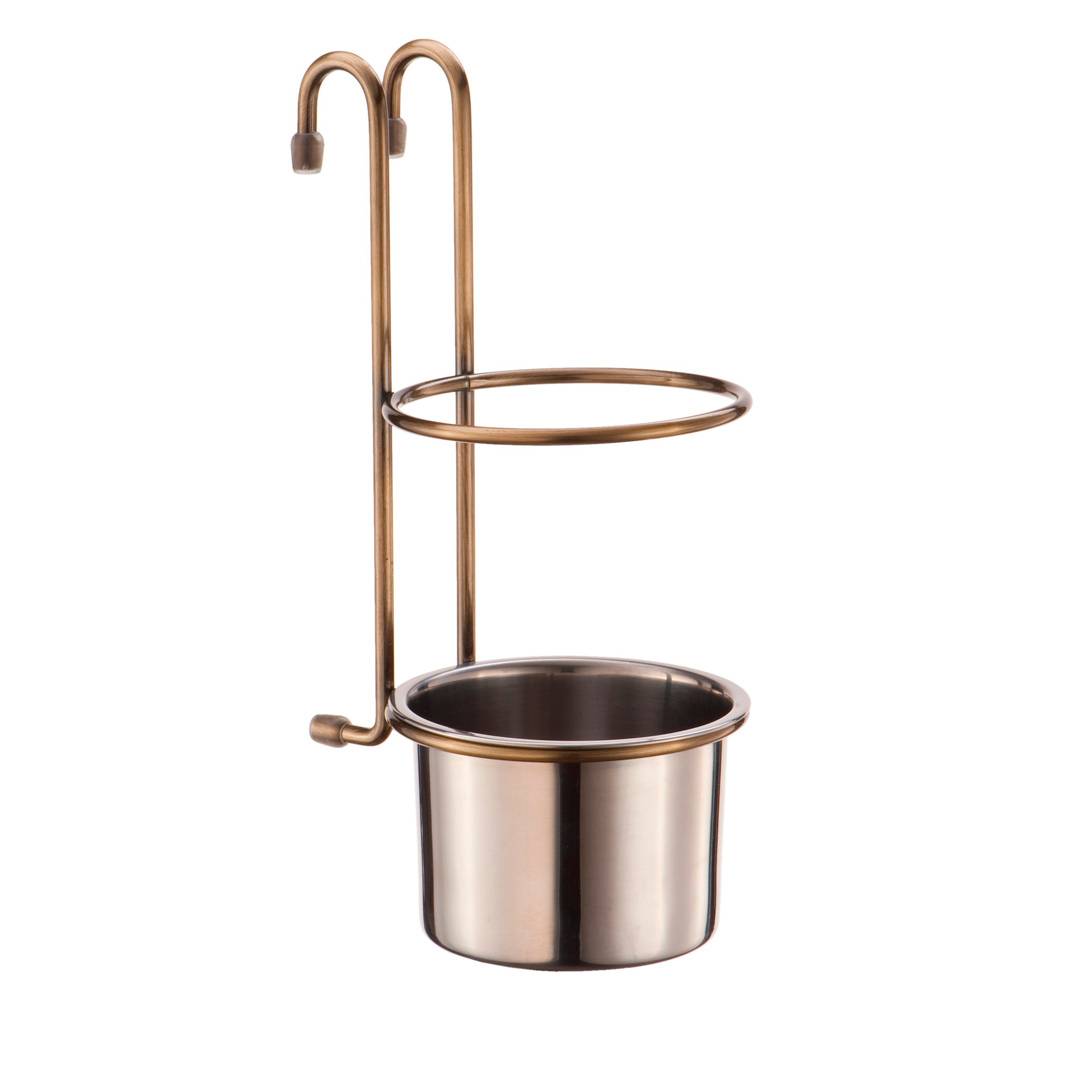 Полка для столовых приборов (стакан) 105х140х205 мм бронза YJ-G017E BA Lemax