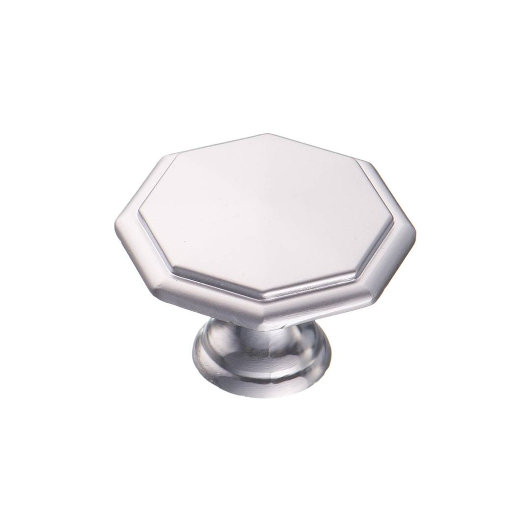 K-1080 SC Ручка кнопка Хром матовый Металл KERRON