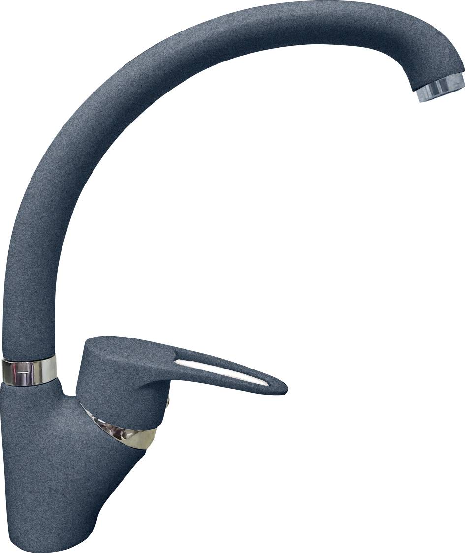 1024302GF Смеситель 1024 D-40 мм Графит GranFest 