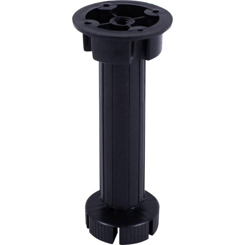 Опора кухонная с упором 150 мм разборная черный 