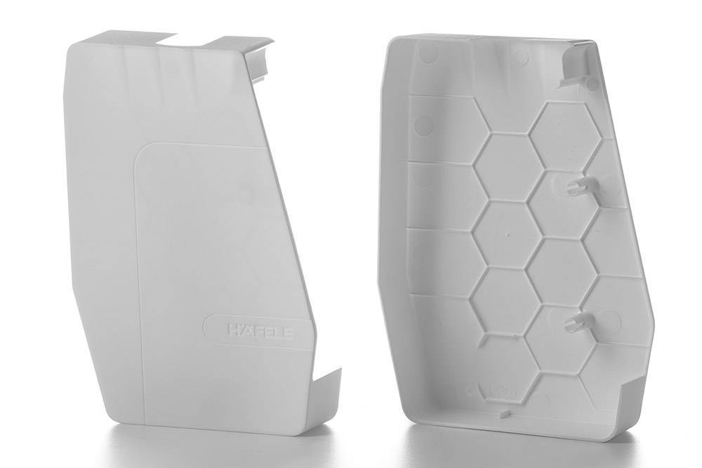 Заглушка правая+левая Free flap 3,15 белый 372.91.236 Hafele 