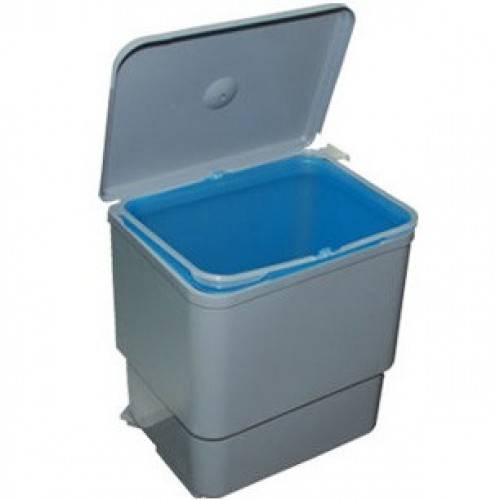 Ведро для мусора 450 мм автоматическое выдвижное 16 л. серый REJS TE22.0701.05.000 