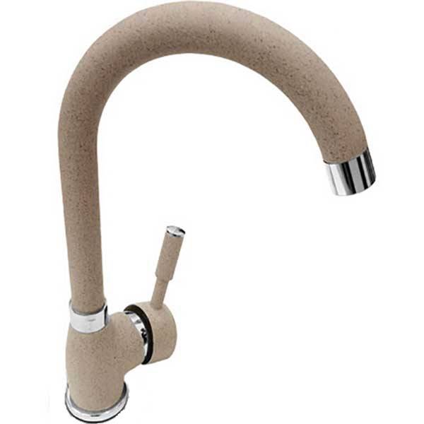 3324 Смеситель 3324 D-35 мм Бежевый U-образный GranFest 