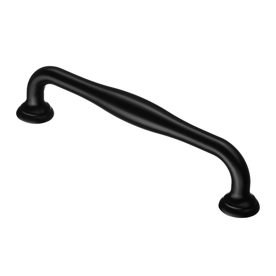 S-2361-128 BL Ручка скоба 128 мм Черный матовый Металл KERRON