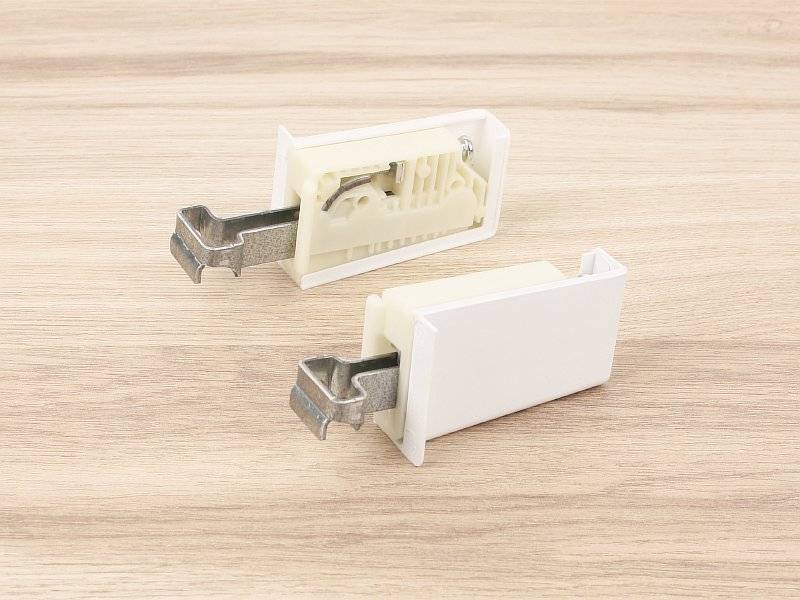 Навес регулируемый ABS (левый + правый) белый Россия 