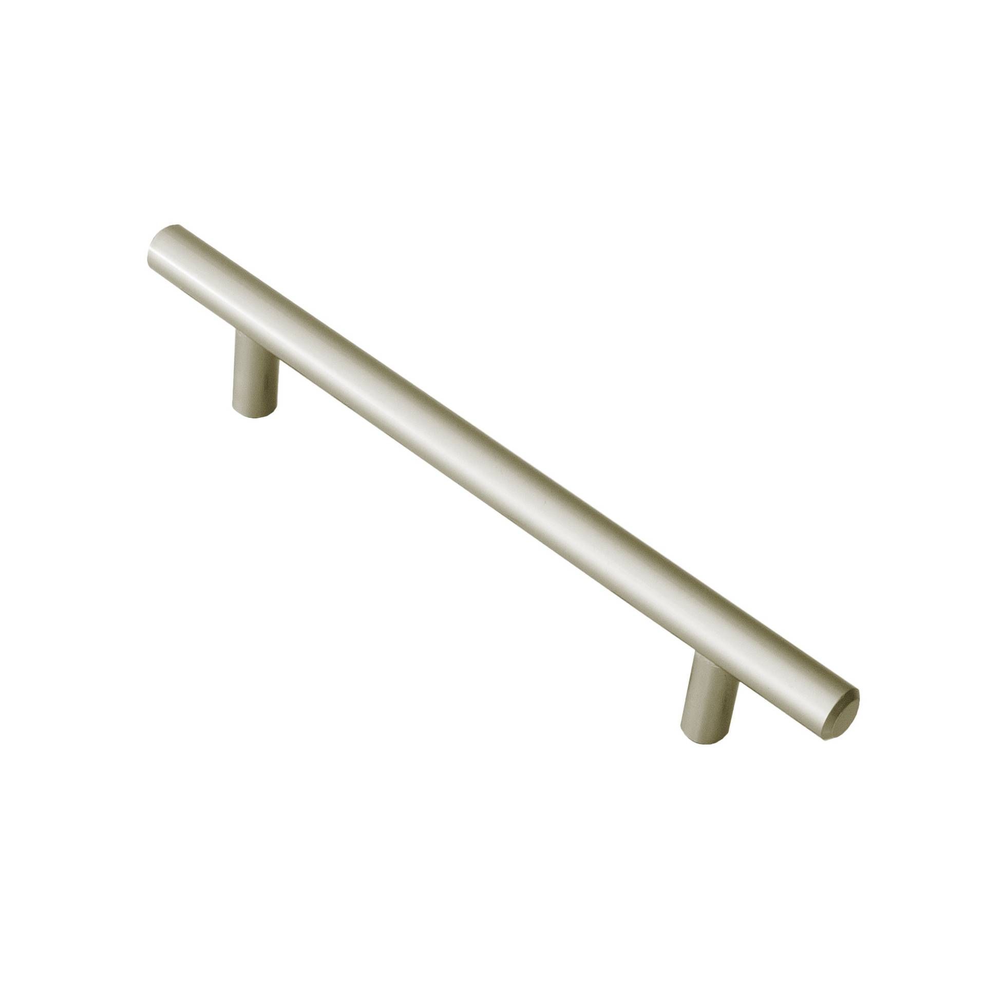  Ручка рейлинг 128 мм Никель матовый d=12 Металл KERRON