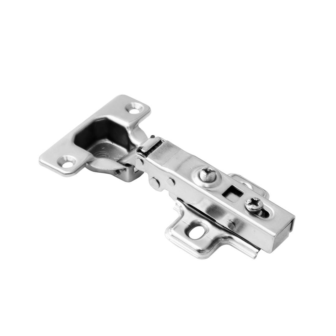 Петля 110 гр. Накладная Lemax с доводчиком никель M350-Full 