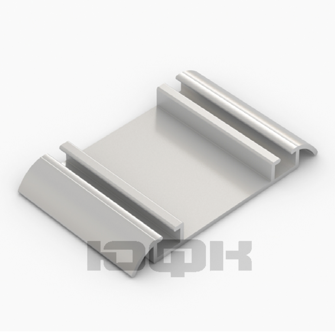 Хром матовый KR05 Направляющая нижняя Анодир. Х-603-Х ЮФК 