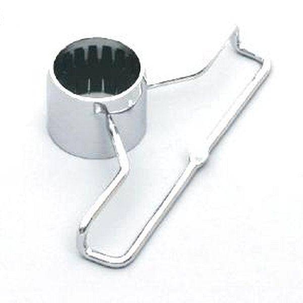 Держатель для полок одинарный хром Boyard 