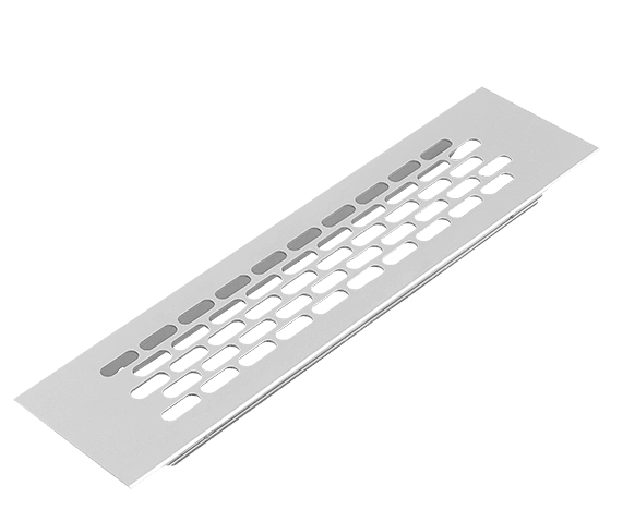 Решетка вентиляции серебро 245х60 TE12.0346.07.035 REJS 