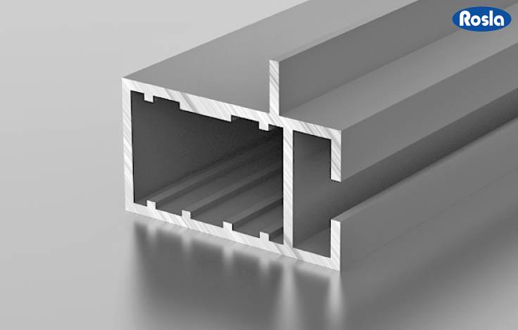 Алюминиевый профиль Росла С 1-14 без покрытия 3 м 