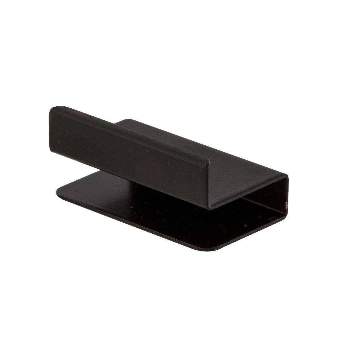  Ручка для стеклянных дверей Черный Металл EDSON