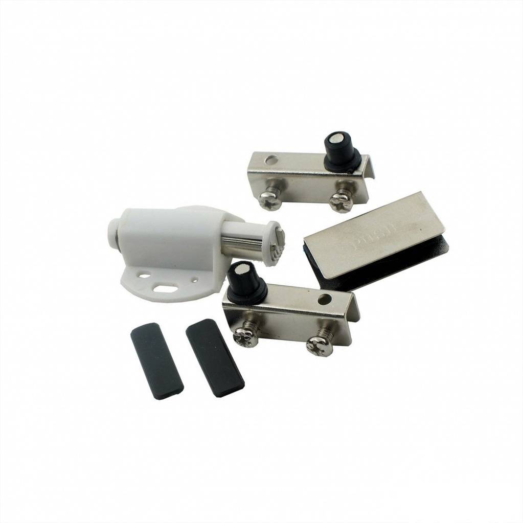 РХ-817А-СР Магнитная защелка одинарная с U-обр. петлей хром GH/1/GP 