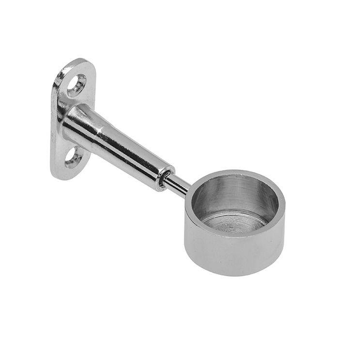 R-50 AR Держатель D=25 дистанционный глухой МАЛЫЙ H=65-82 мм 