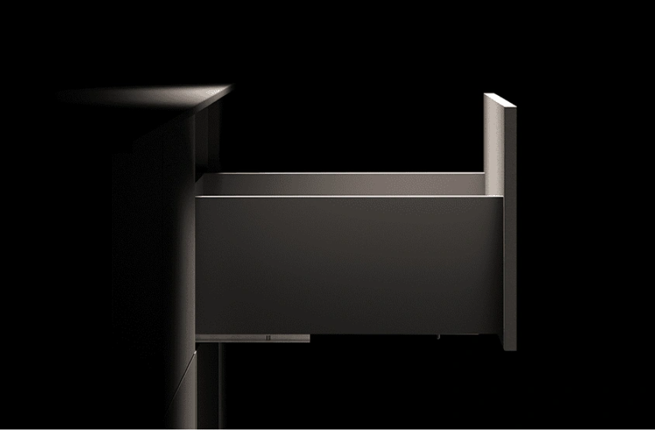 12.0051 Комплект ящика AQ LineBox (40кг) 203х550 мм Графит 