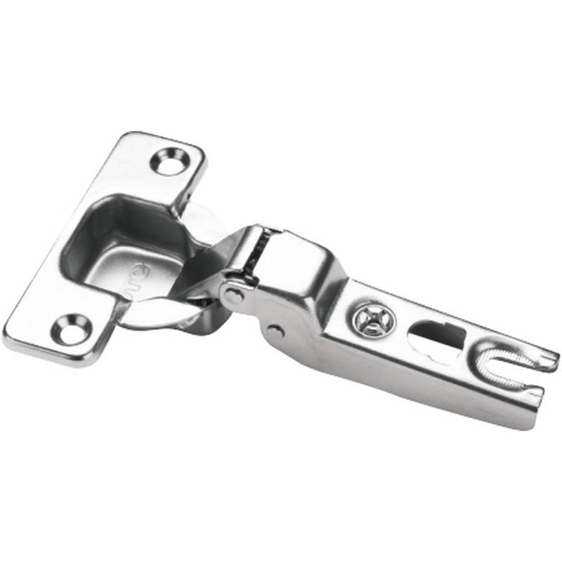 20340 Петля 110 гр. (45мм) Вкладная DTC Standart б/доводчика Slide-On никель без планки 