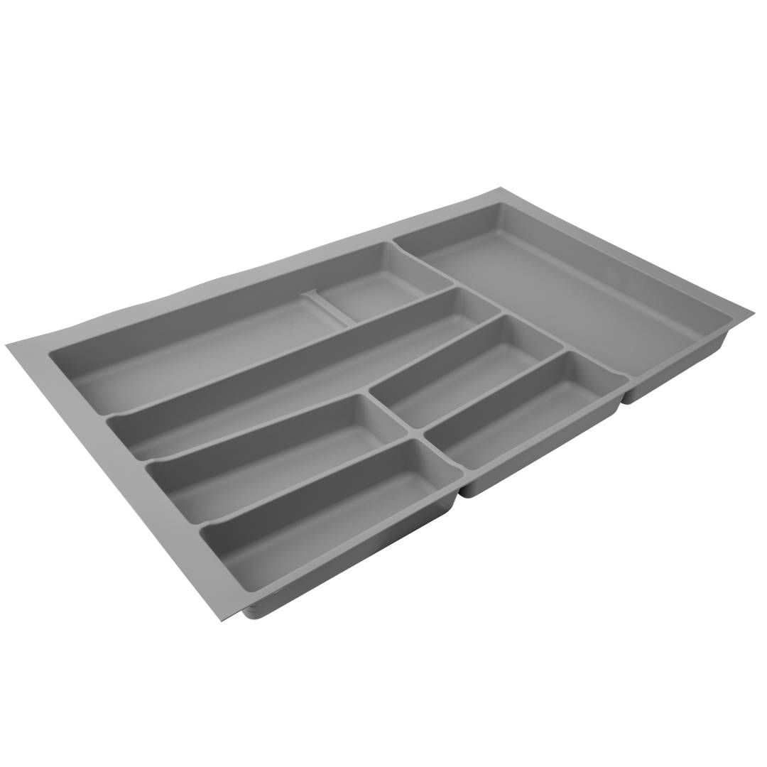 Лоток для столовых приборов 900мм серый S 840х490мм Volpato 