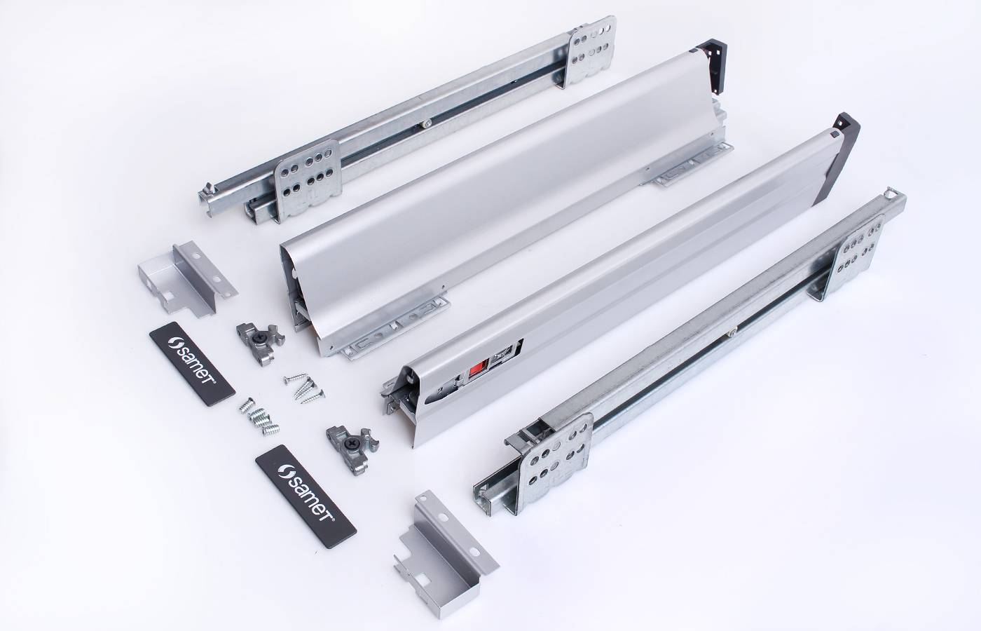 Комплект ящика Samet SMARTBOX с доводчиком 350 мм Серый 