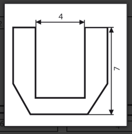 Уплотнитель 3-04 под стекло  