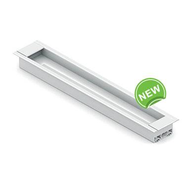 Белый глянец NOVA Ручка врезная Окраска для 16 мм 200 мм 