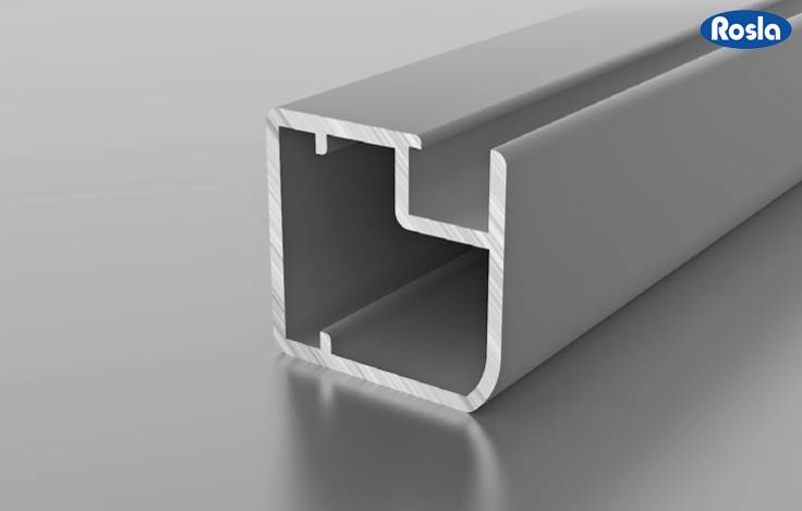 Алюминиевый профиль Росла F 1-09 анодированный 3 м (профиль рамочный узкий) 