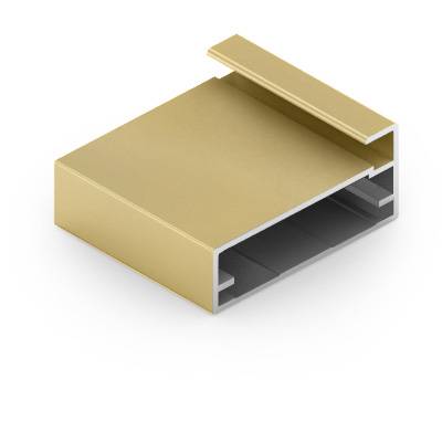 Профиль рамочный 298 L=5800 4мм (F1-11) Золото матовое 