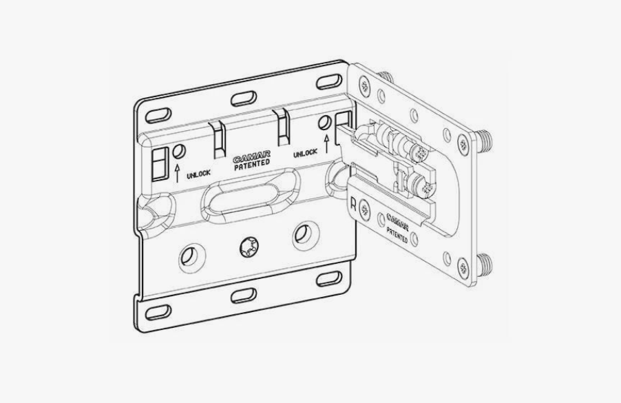 897 (807) Крепежная Планка 897.AS.Z1 12.12 CAMAR 
