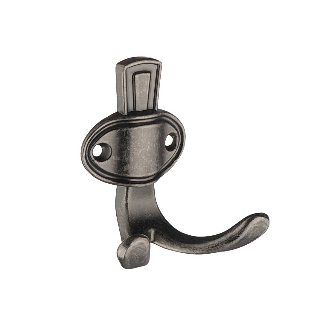 Крючок Черненый старинный цинк Металл KERRON KR 0311 BAZ