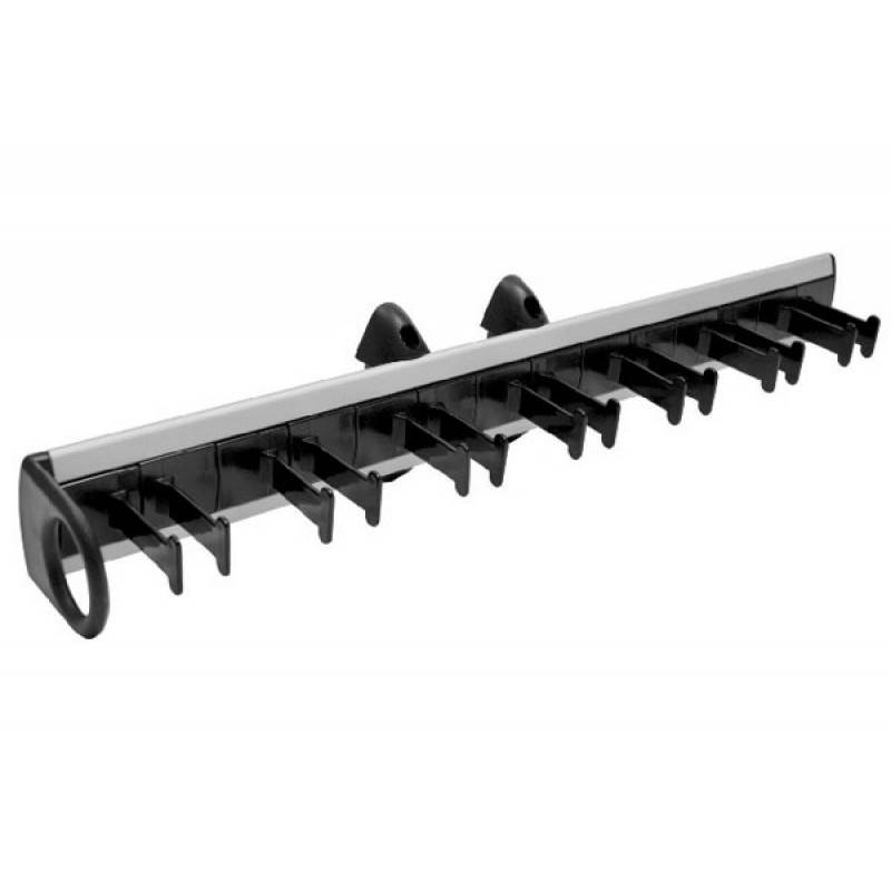 Держатель для ремней выдвижной 450 мм черный J0201A