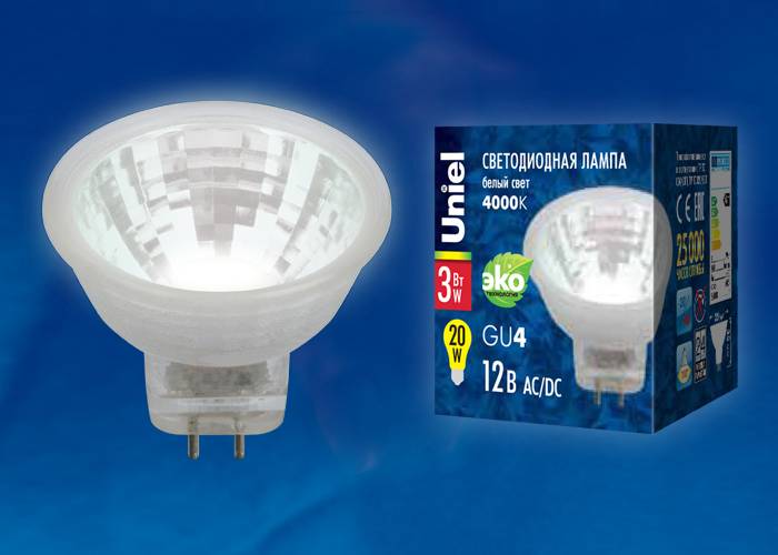 Лампа   220V / 35W   MR 16