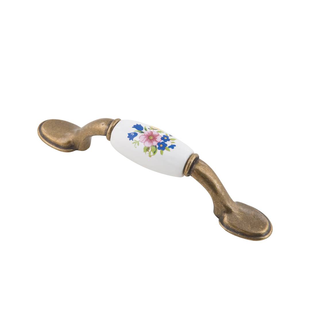 SF03-03-76 BA Ручка скоба 76 мм Бронза Керамика KERRON