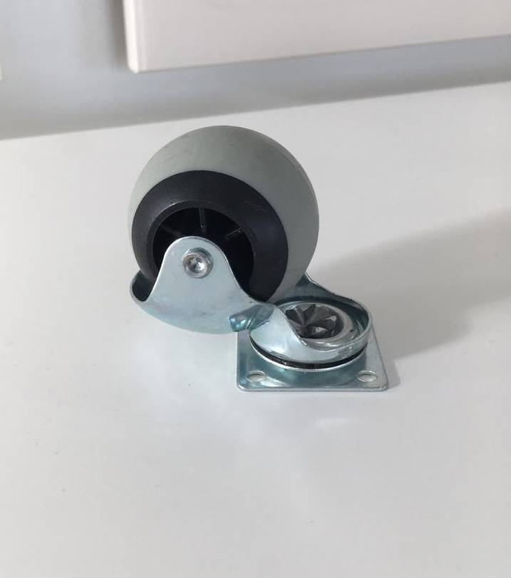 Опора колесная d=50 "Шар" 