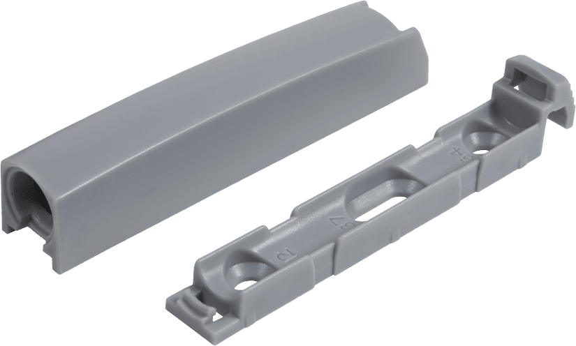 09.0017 Адаптер AQ для врезного толкателя серый AQ 