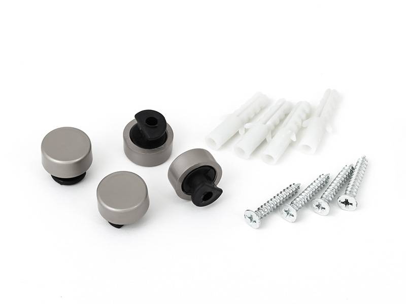 Зеркалодержатель Element №4 D=17 пластик (4 шт) сатин Китай 