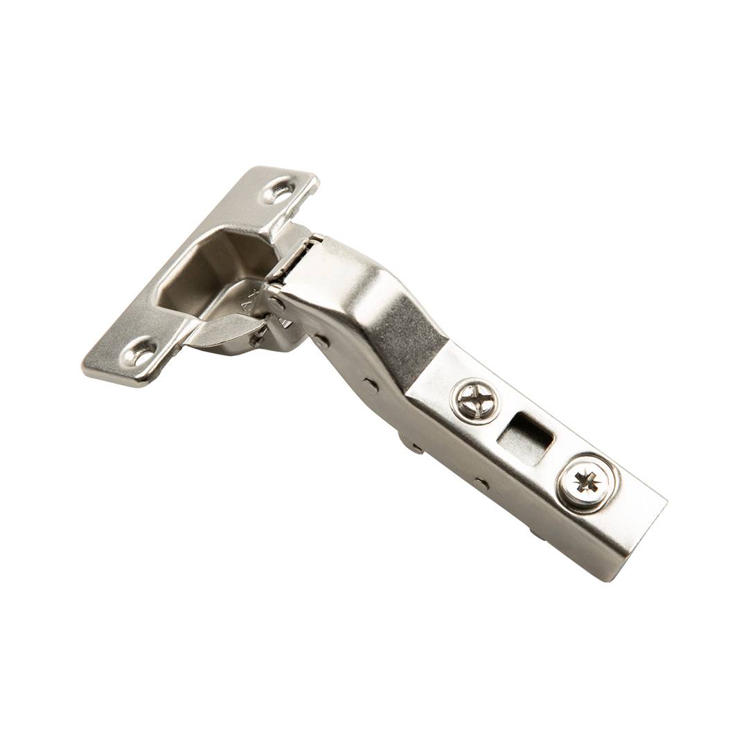 Петля 110 гр. 30 гр. LemaxProf clip-on Без монтажной планки с доводчиком быстрого монтажа никель FН4