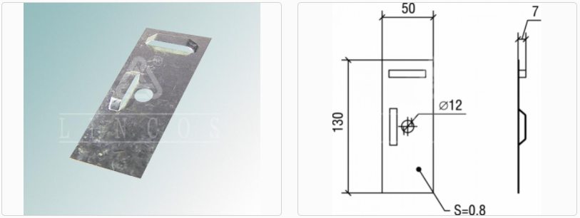 Пластина оцинкованная Тип 1 Линкос 