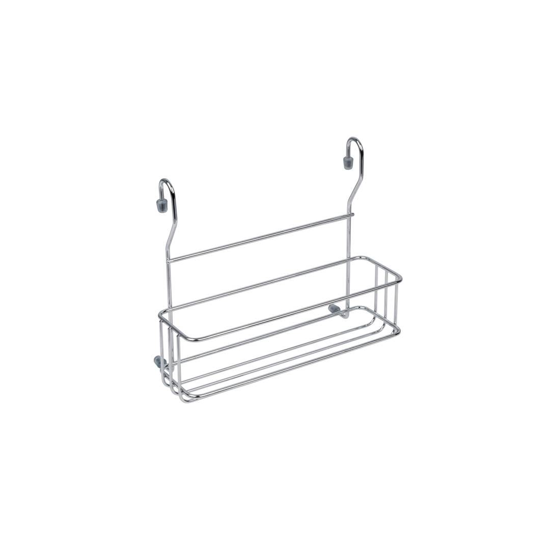 Полка одноярусная малая для банок 240х110х200 мм хром MX-069 Lemax