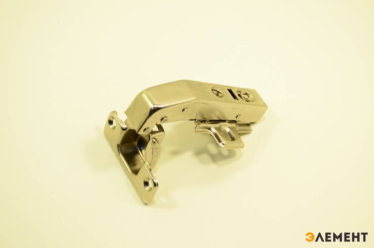 Петля  ФП 180/90 гр. Hafele монтаж задвижением никель 312.06.501 (52/5.5) 