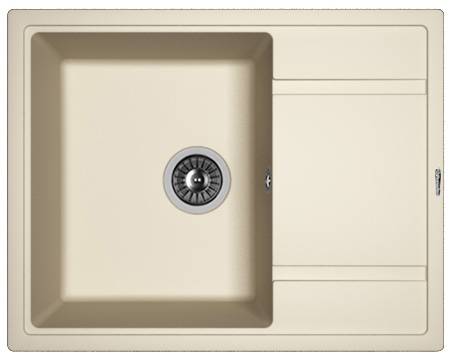 Мойка Липси 650 Жасмин 650х510х200мм прямоугольный 1 чаша Florentina 20.125.С0650.201 