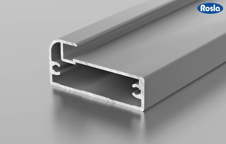 Алюминиевый профиль Росла F 1-12 анодированный 3 м (профиль рамочный широкий) 