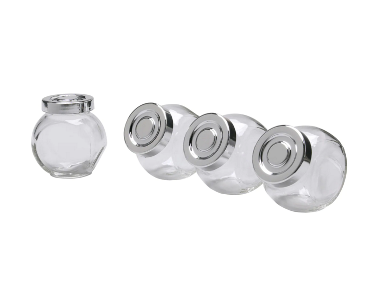 Набор для специй из 4 шт хром 303.724.71 IKEA